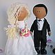 Wedding dolls. Stuffed Toys. Anne-Made (Anna). Online shopping on My Livemaster.  Фото №2