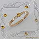 Mini-week ring 585 gold, citrine, Rings, St. Petersburg,  Фото №1