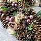 Wreath ' Gentle dawn'. Christmas gifts. dekordv. Online shopping on My Livemaster.  Фото №2