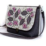 Women's bag with clasp 
