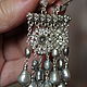 Baroque pearl earrings Pearl cascade, Earrings, Krasnoyarsk,  Фото №1