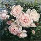Oil painting, White Rose painting. Pictures. Ирина Димчева. My Livemaster. Фото №4