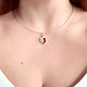 Order Pendant with amber 'Heart'. Amber_shop39. Livemaster. . Pendants Фото №3
