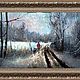 Заказать Зимняя прогулка. Борис. Ярмарка Мастеров. . Картины Фото №3