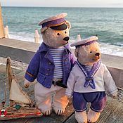 Куклы и игрушки handmade. Livemaster - original item Teddy Bears: Brothers sailors. Handmade.