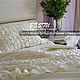 Bed linen made of satin "Cream". Bedding sets. linens (Bestu). My Livemaster. Фото №5