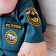 Заказать Кукла на удачу попик пожарный МЧС спасатель военный оберег подарок. Рита Чулкова (куклы на удачу). Ярмарка Мастеров. . Интерьерная кукла Фото №3