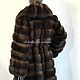 Шуба из куницы. Шубы. Polinella Furs Exclusive. Ярмарка Мастеров.  Фото №5