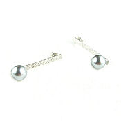 Украшения handmade. Livemaster - original item Long earrings with major pearls 