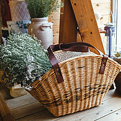 Сумки и аксессуары handmade. Livemaster - original item Wicker bag, women`s bag, wicker basket. Handmade.