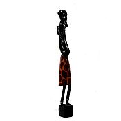 Винтаж handmade. Livemaster - original item African Vintage Wooden Figurine. Handmade.