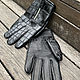 Women's crocodile leather gloves. Gloves. exotiqpython. My Livemaster. Фото №6
