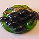 Pendent "The grape song", author's lampwork. Pendants. Tata M. lampwork jewelry.. Online shopping on My Livemaster.  Фото №2