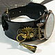 Steampunk wristwatch 'COOL STEAMPUNK' quartz movement. Watches. Neformal-World. My Livemaster. Фото №4