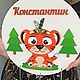 Метрика детская на стену "Тигр с лапками". Метрики детские. Мастерская 'Лисичкин Лес' (wood-fox74). Ярмарка Мастеров.  Фото №4