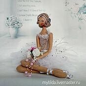 Куклы и игрушки handmade. Livemaster - original item Ballerina Doll White Tenderness. Handmade.