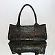 Handbag made of Python EVESTA. Classic Bag. Exotic Workshop Python Fashion. Online shopping on My Livemaster.  Фото №2