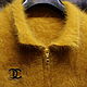 The bomber jacket ( the color of mustard ). Bombers. LUXURIOUS ANGORA. My Livemaster. Фото №4