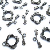 Материалы для творчества handmade. Livemaster - original item Lock-togl antique bronze, accessories for jewelry 28951261. Handmade.
