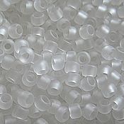 Материалы для творчества handmade. Livemaster - original item 10 grams 8/0 seed Beads Toho1F crystal Japanese beads TOHO mats.. Handmade.