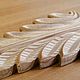 Набор кронштейнов из лиственницы 4шт КРЛС-01. Фурнитура для мебели. One Wood. Ярмарка Мастеров.  Фото №5