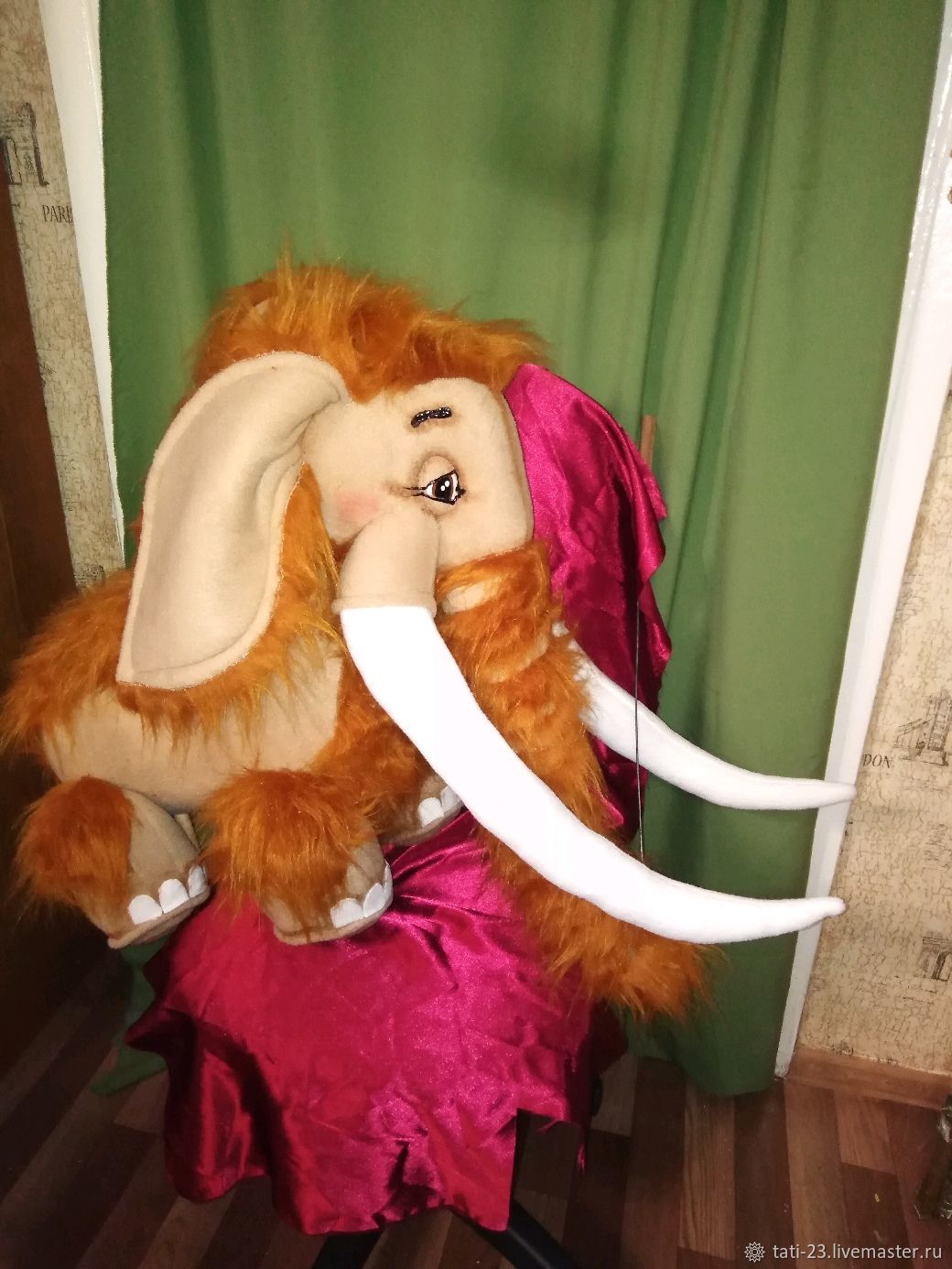 Mammoth. Theatrical gapitnotrostevaya doll, Puppet show, Voronezh,  Фото №1