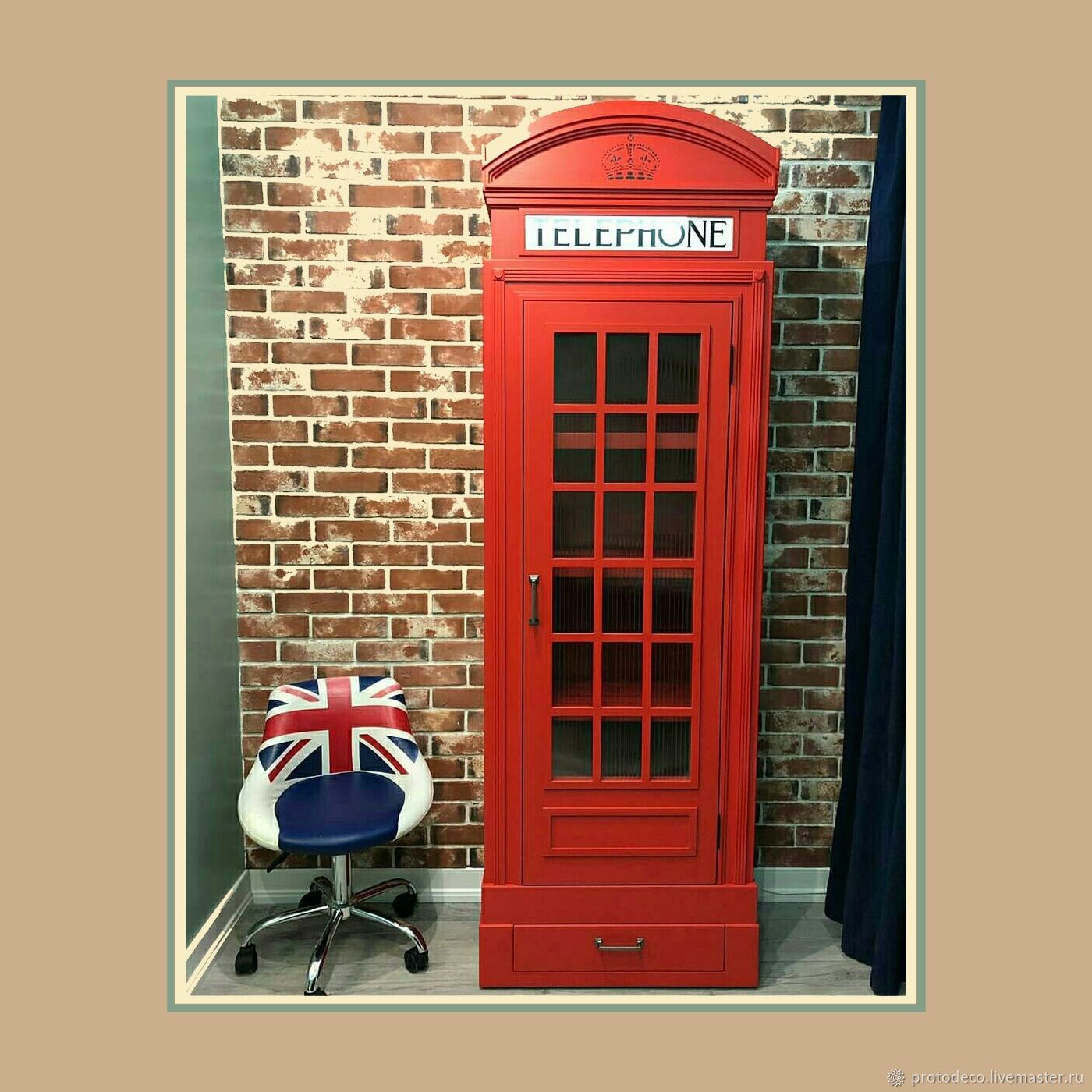 шкаф телефонная будка лондон шкаф