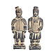 Set of 2 Chinese soldiers of the Terracotta army made of concrete, Figurines, Azov,  Фото №1