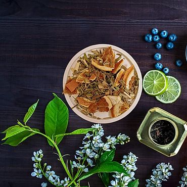 Подарки и сувениры ручной работы. Ярмарка Мастеров - ручная работа Фиточай «Лимонад». Handmade.