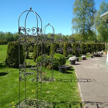 Цветы и флористика ручной работы. Ярмарка Мастеров - ручная работа Стойка для клематисов. Handmade.