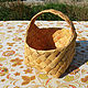 Order Basket made of birch bark wicker small 16h16. storage. SiberianBirchBark (lukoshko70). Livemaster. . Basket Фото №3