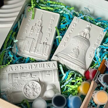 Куклы и игрушки ручной работы. Ярмарка Мастеров - ручная работа «Московский сувенир» // Раскрась Сам для детского творчества. Handmade.