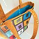 Shopper Hundertwasser's house, women's big bright bag, boho, 251. Shopper. a-vesta. My Livemaster. Фото №5