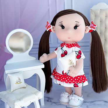 Куклы и игрушки ручной работы. Ярмарка Мастеров - ручная работа Игровая текстильная кукла. Handmade.