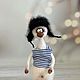 Медведь интерьерная игрушка. Игрушки. Игрушки ручной работы Woolly Wonders. Ярмарка Мастеров.  Фото №12