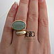 Order Gold ring with aquamarine and diamonds. 750. Alexandra Terekhova ATG-gallery. Livemaster. . Rings Фото №3