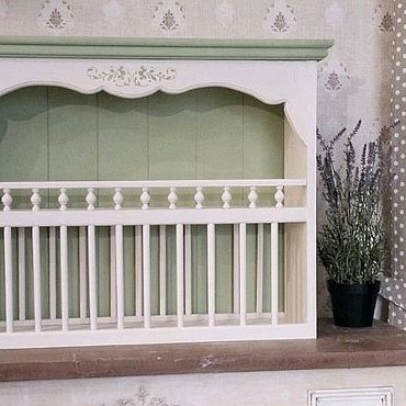 Для дома и интерьера ручной работы. Ярмарка Мастеров - ручная работа Полка для кухни посуды тарелок в стиле Прованс. Handmade.