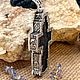 Крест с иконой Николая Чудотворца и молитвой. Крестик. MisMi jewelry. Ярмарка Мастеров.  Фото №5