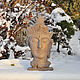Buddha's Head with Crown Tibetan Ethnic Decor. Figurines. Decor concrete Azov Garden. Online shopping on My Livemaster.  Фото №2