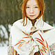Handmade Felted scarf Winter sketches 1. Scarves. Olga Tskhay (Olga-happy). Online shopping on My Livemaster.  Фото №2