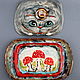  Oilcan 'Cheshire cat'. Plates. Mila. My Livemaster. Фото №6