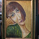 Девушка в зеленом, Картины, Москва,  Фото №1