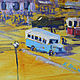 Oil painting 'Urban landscape of city N', 90-75. Pictures. Zhanne Shepetova. My Livemaster. Фото №6