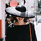 Hat sinamay in the style of Dior. Hats1. Exclusive HATS. LANA ANISIMOVA.. Online shopping on My Livemaster.  Фото №2