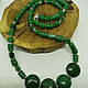 Beads 66 cm Juicy greens (tinted quartz). Beads2. Selberiya shop. Online shopping on My Livemaster.  Фото №2