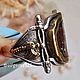 Кольцо Стимпанк с Бронзой Steampunk. Кольца. Artgems925. Ярмарка Мастеров.  Фото №4