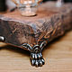 Настольная лампа в стиле ретро на кованных ножках. Настольные лампы. Woody Deco. Ярмарка Мастеров.  Фото №5