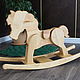 Rocking horse, Furniture for a nursery, Minsk,  Фото №1