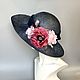 Wide brimmed hat with poppies. Hats1. irina-popilova. My Livemaster. Фото №4