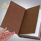  Дейл Карнеги. Кожаный переплёт книг. Блокноты. Русская Мастерская. Rus-Workshop.. Ярмарка Мастеров.  Фото №6
